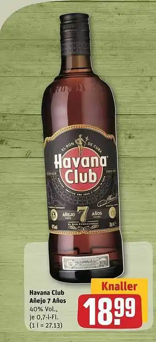 REWE Havana Club Añejo 7 Años Angebot