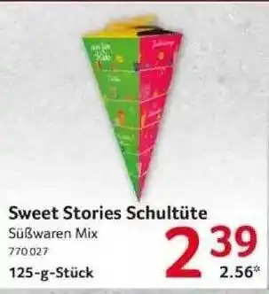 Selgros Sweet Stories Schultüte Angebot