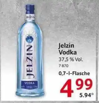 Selgros Jelzin Vodka Angebot