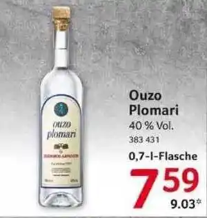 Selgros Ouzo Plomari Angebot