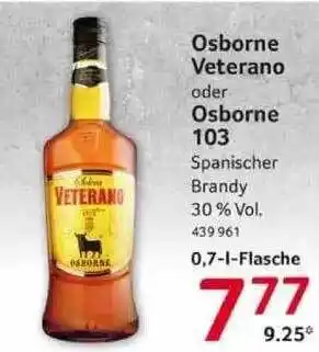 Selgros Osborne Veterano Ode 103 Angebot