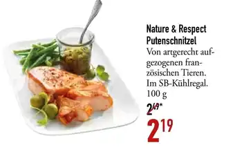 Galeria Markthalle Nature & Respect Putenschnitzel 100g Angebot