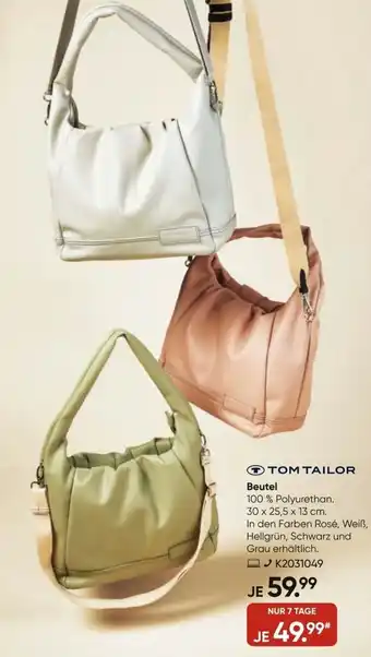 Galeria Tom Tailor Beutel Angebot