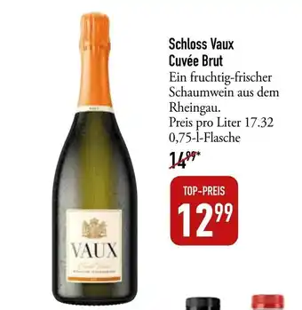 Galeria Markthalle Schloss Vaux Cuvee Brut 750 ml Angebot