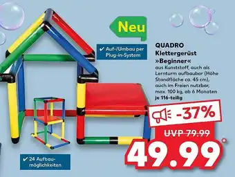 Kaufland Quadro Klettergerüst »beginner« Angebot