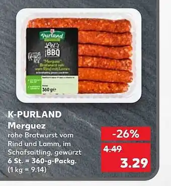 Kaufland K-purland Merguez Angebot