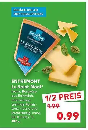 Kaufland Entremont Le Saint Mont Angebot