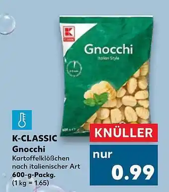 Kaufland K-classic Gnocchi Angebot