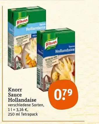 tegut Knorr Sauce Hollandaise Angebot