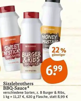 tegut Sizzlebrothers Bbq-sauce Angebot