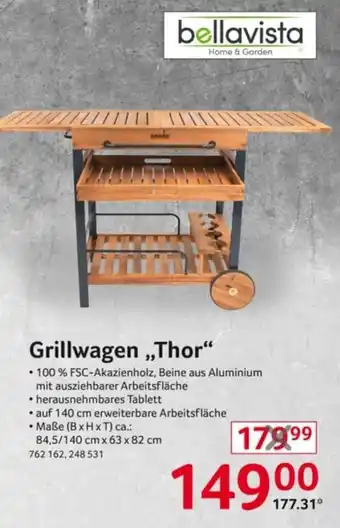 Selgros bellavista Grillwagen ,,Thor" Angebot