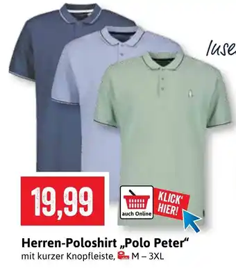 Stolz InselLeben Herren Poloshirt ,,Polo Peter" Angebot