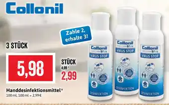 Stolz Collonil Handdesinfektionsmittel 100 ml Angebot