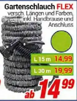 CENTERSHOP Gartenschlauch Flex Angebot