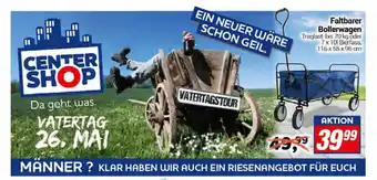 CENTERSHOP Faltbarer Bollerwagen Angebot