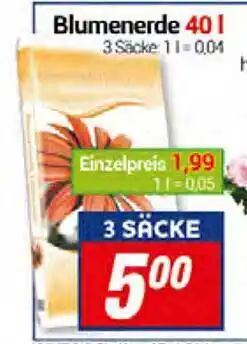 CENTERSHOP Blumenerde 40 L Angebot