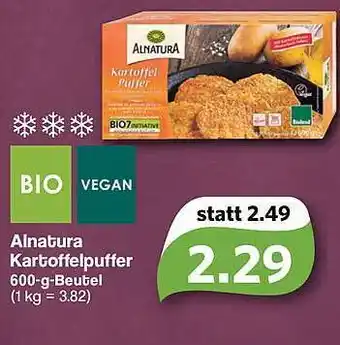 Famila Nord West Alnatura Kartoffelpuffer Angebot