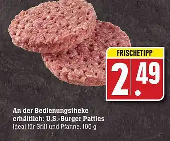 Scheck-in-Center An Der Bedienungstheke Erhältlich: U.s Burger Patties Angebot