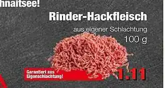 Edeka Scherer Rinder-hackfleisch Angebot