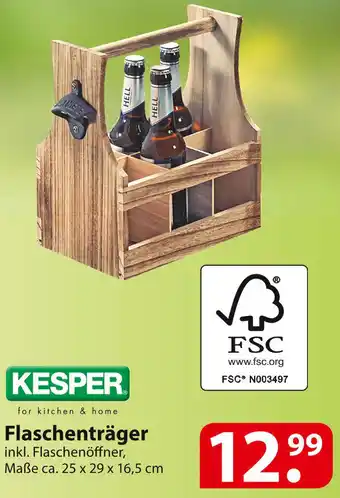 Famila Nord Ost Kesper Flaschenträger Angebot