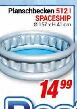 CENTERSHOP Planschbecken 512 L Spaceship Angebot