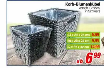 CENTERSHOP Korb-blumenkübel Angebot