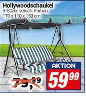 CENTERSHOP Hollywoodschaukel Angebot