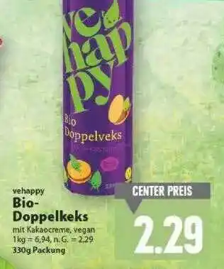 E-Center Vehappy Bio-doppelkeks Angebot