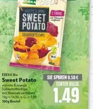 E-Center Edeka Bio Sweet Potato Angebot