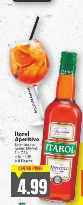 E-Center Itarol Aperitivo Angebot