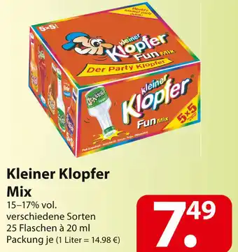 Famila Nord Ost Kleiner Klopfer Mix 25 x 20 ml Packung Angebot