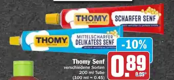 Hit Thomy Senf 200ml Angebot