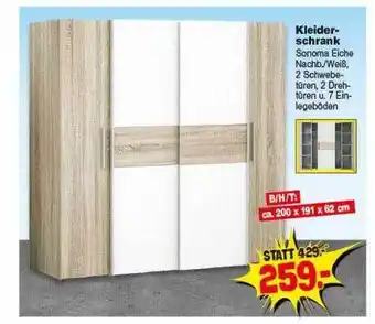 Repo Markt Kleider-schrank Angebot