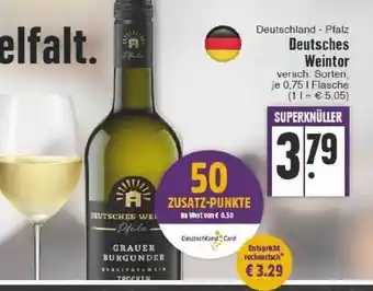 Edeka Deutschland - Pfalz Deutsches Weintor Angebot