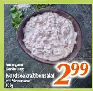 inkoop Aus Digener Herskellungs Nordseekrabbensalat Angebot