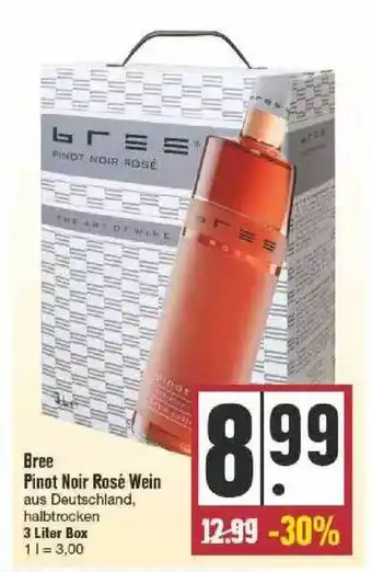 Edeka Bree Pinot Noir Rosé Wein Angebot