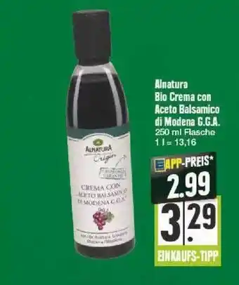 Edeka Alnatura Bio Crema Con Aceto Balsamico Di Modena G.g.a. Angebot