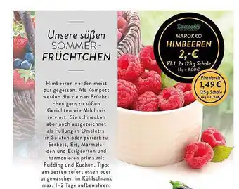 Edeka Zurheide Driscoll's Marokko Himbeeren Angebot