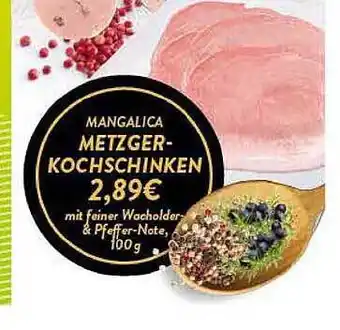 Edeka Zurheide Mangalica Metzger-kochschinken Angebot