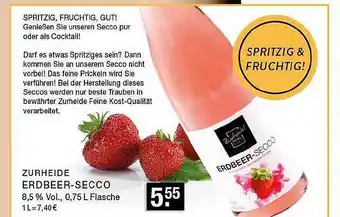 Edeka Zurheide Zurheide Erdbeer-secco Angebot