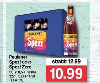 Famila Nord West Paulaner Spezi Oder Spezi Zero Angebot