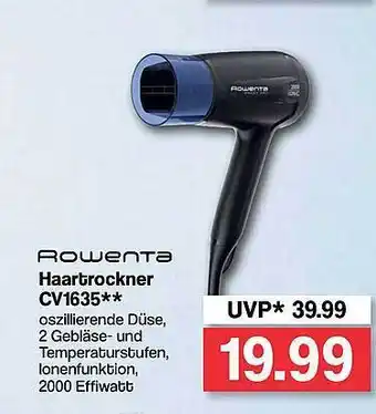 Famila Nord West Rowenta Haartrockner Cv1635 Angebot