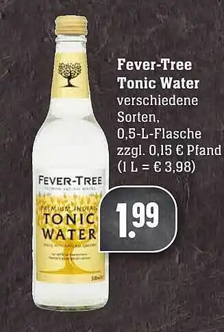 Scheck-in-Center Fever-tree Tonic Water Angebot