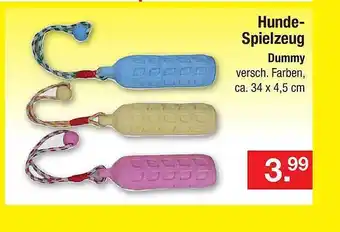 Zimmermann Hunde-spielzeug Dummy Angebot