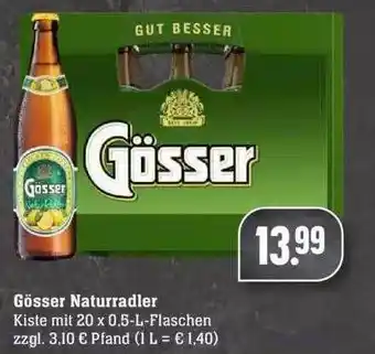 Edeka Gösser Naturradler Angebot