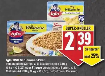 Edeka Iglo Msc Schlemmer-filet Oder Filegro Angebot