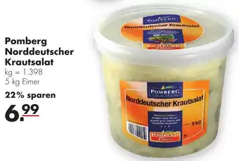 Handelshof Pomberg Norddeutscher Krautsalat 5 kg Eimer Angebot