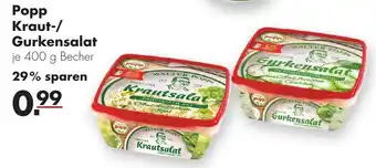 Handelshof Popp Kraut/Gurkensalat 400 g Becher Angebot