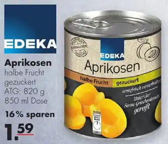 Handelshof Edeka Aprikosen 850 ml Dose Angebot