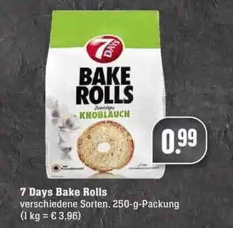 Edeka 7 Days Bake Rolls Verschiedene Sorten Angebot